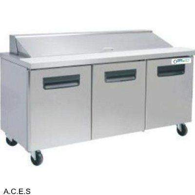 GREENLINE COMPACT PREPARATION BENCH REFRIGERATION 3 Door