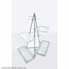 Han STAND-S/S PYRAMID TO SUIT DP-011 RECT PLATTERS