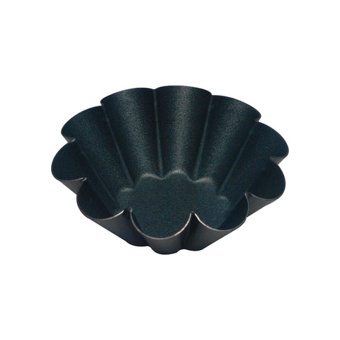 Guery BRIOCHE MOULD-10 RIBS 80x30mm NON-STICK