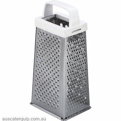 Chef Inox GRATER-S/S 4 SIDED PE HDL 190mm
