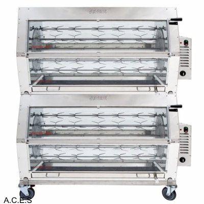 SEMAK Tandem Rotisserie Digital 48 Birds