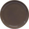 tablekraft ARTISTICA ROUND PLATE-240mm Rolled Edge MOCHA