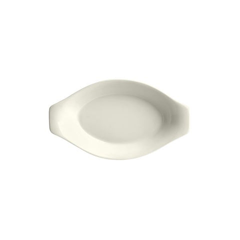 Duraceram  OVAL AU GRATIN-266mm IVORY (x24)