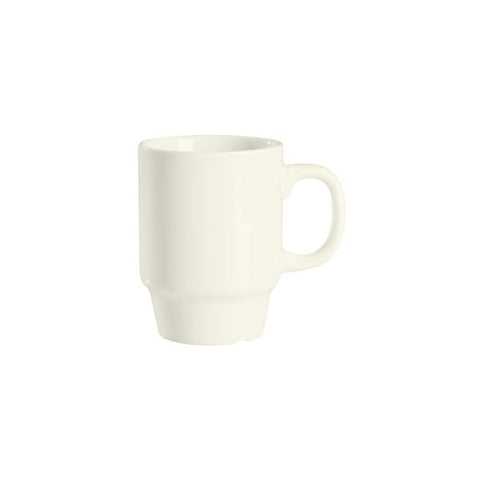 Duraceram  COFFEE MUG-STACKABLE, 250ml IVORY (Box of 24)