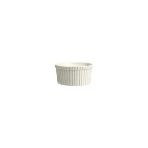 Duraceram  SOUFFLE DISH-76mm Ø IVORY (x24)