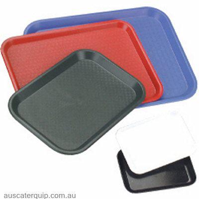 Chef Inox PLASTIC TRAY-450x350x23mm POLYPROP BLACK