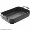 Revol REVOL BELLE CUISINE CHARCOAL ROAST DISH RECT 260x180mm