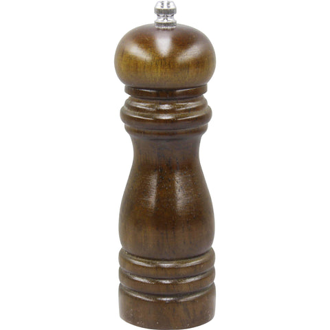Chef Inox MILL-SALT/PEPPER-DARK WOOD CERAMIC GEAR 165mm "TEMPO"