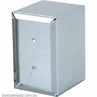 NAPKIN DISPENSER-S/S "E FOLD" 160x100x125mm