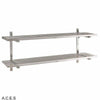 JEMI Double Tier Pot Shelf - 1.0mm 900mm wide