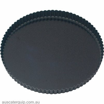 Guery QUICHE PAN-ROUND FLUTED 240x25mm LOOSE BASE NON-STICK
