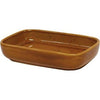 tablekraft ARTISTICA RECTANGULAR DISH 170x105x40mm HAZELNUT