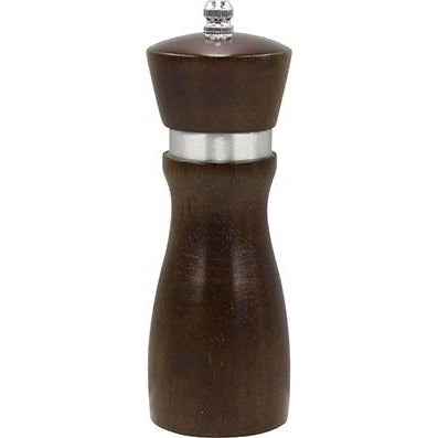 Chef Inox MILL-SALT/PEPPER-DARK WOOD CERAMIC GEAR 155mm "MONDO"