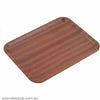 TRAY-WOOD 430x330mm MAHOGANY