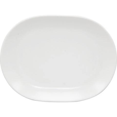 Rene Ozorio OVAL PLATTER-157mm AURA MATT WHITE (434815) EA