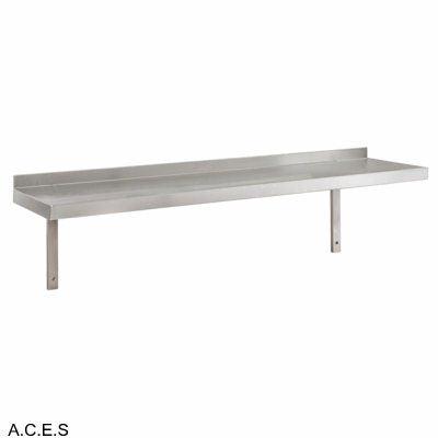 JEMI Single Tier Solid Wall Shelf - 2.0mm 900mm wide