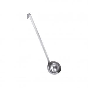 Paderno LADLE-18/10 1pc 0.50lt BOWL:120mm HDL:400mm EA