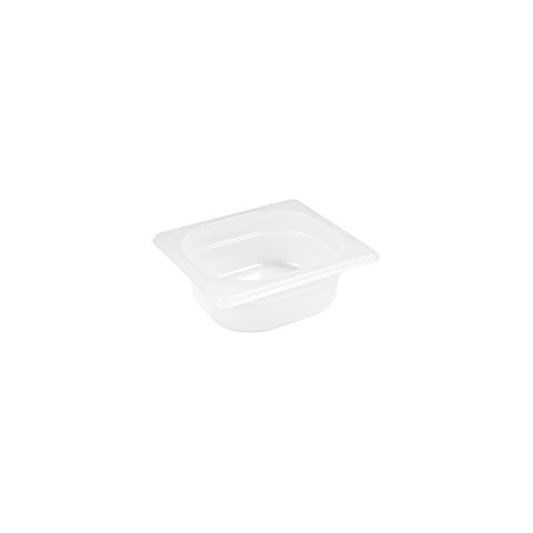 Pujadas POLYPROPYLENE GASTRONORM CONTAINER-PP | 1/6 SIZE 100mm OPAQUE (Each)