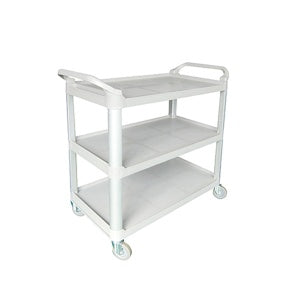 Caterax TROLLEYS UTILITY TROLLEY-3 SHELF | 845x430x950mm GREY (Each )