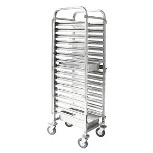 Sunnex TROLLEYS GN TROLLEY-S/S | 380x550x1735mm | 16 TRAY   (Each )