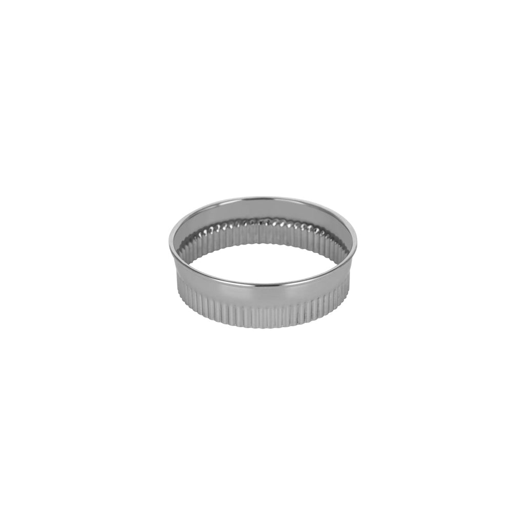 Chef Inox CUTTER-CRINKLED-Stainless Steel 110mm