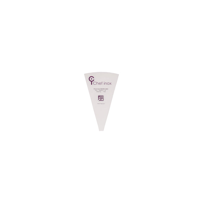 Chef Inox PASTRY BAG-250mm POLYFLEX HACCP Apprv'd ( x10)