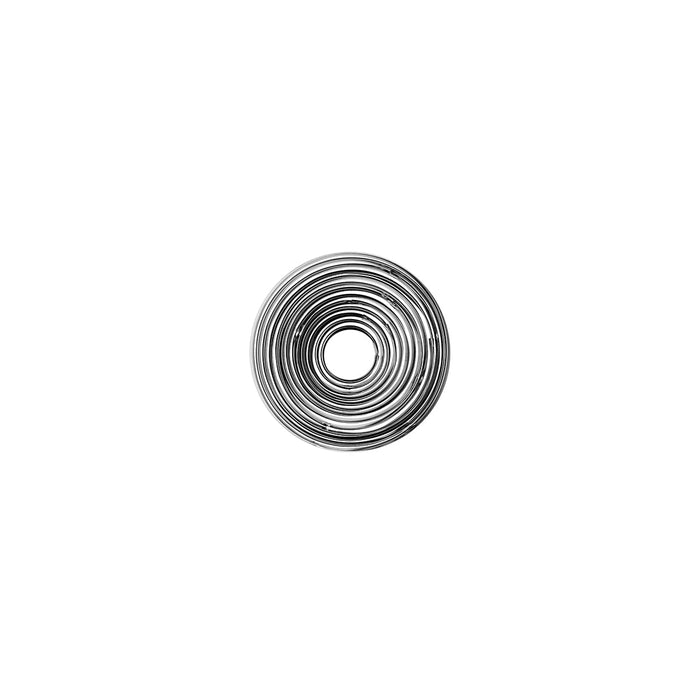 Chef Inox CUTTER SET-18/8 ROUND PLAIN 11pc SIZE:25-95mm Set