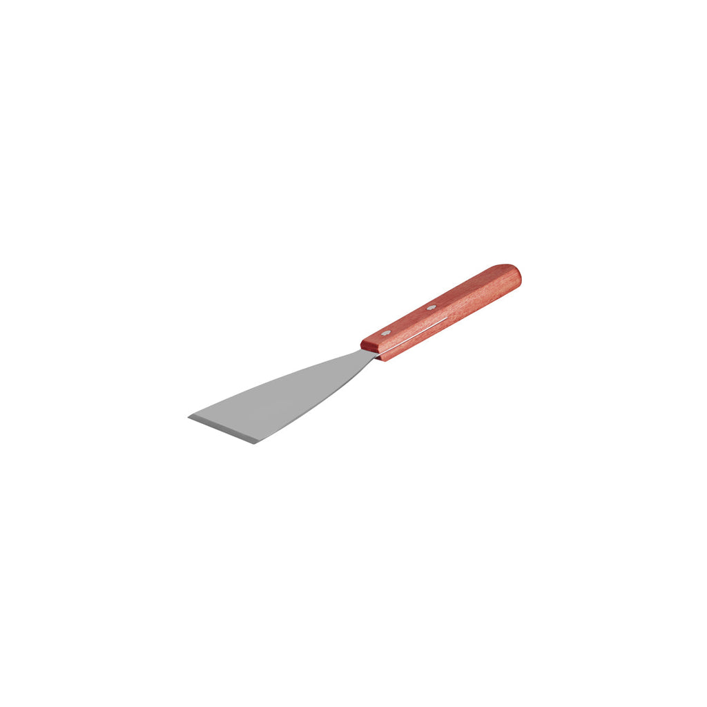 Chef Inox SCRAPER-PAN Stainless Steel 100x120mm WOOD HDL