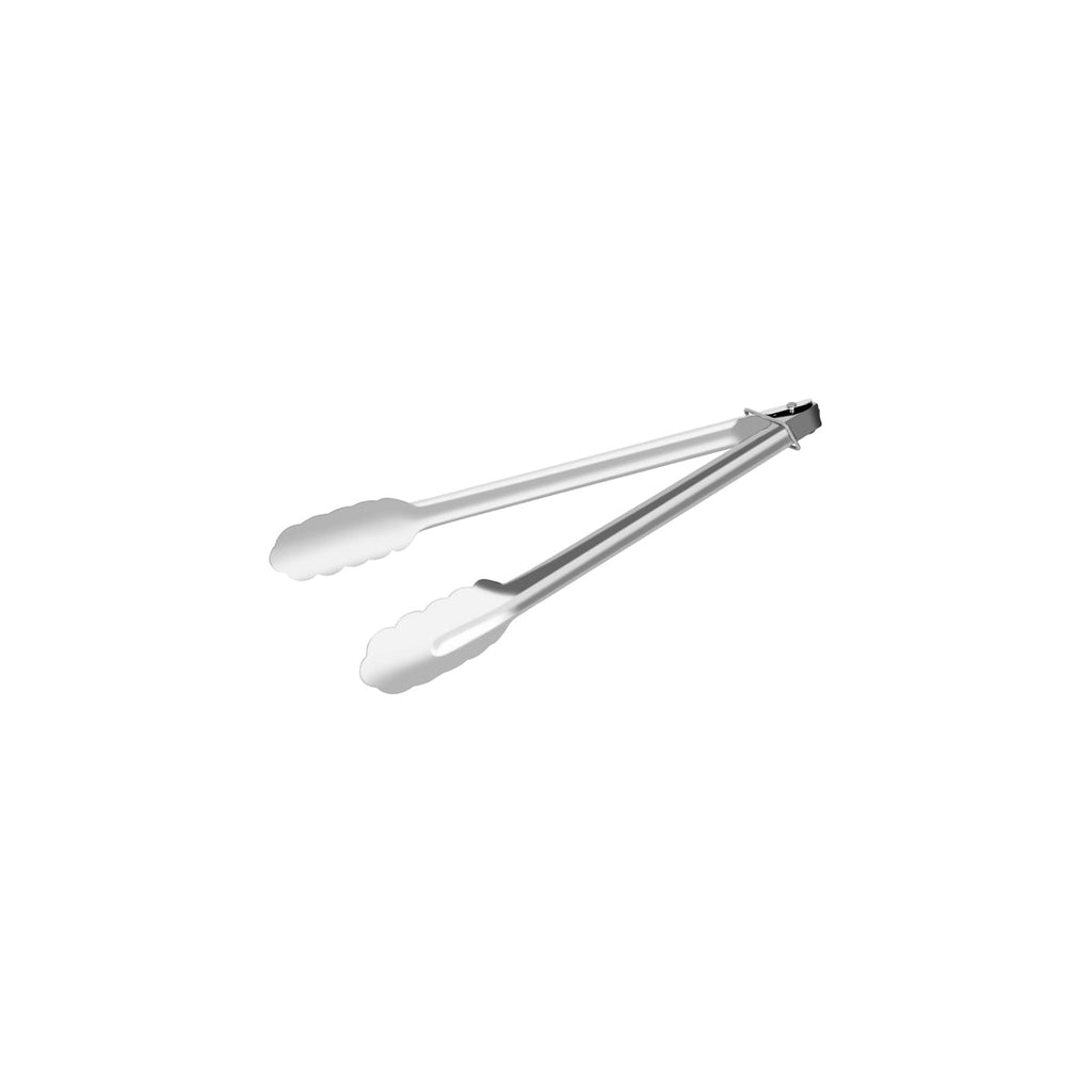Chef Inox TONG-UTILITY W/CLIP Stainless Steel 300mm