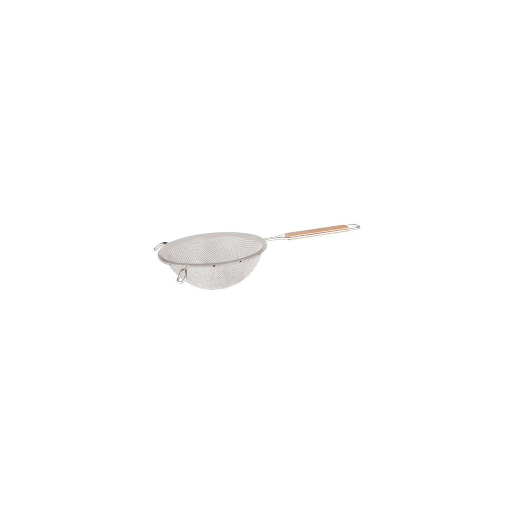 Metaltex METALTEX STRAINER-MEDIUM TIN MESH 160mm WOOD HDL