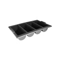 Chef Inox CUTLERY BOX-4-COMP GREY