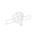Chef Inox FILTER PAPERS-LARGE (L 280mm x DIA 390mm) 50/PKT Pkt