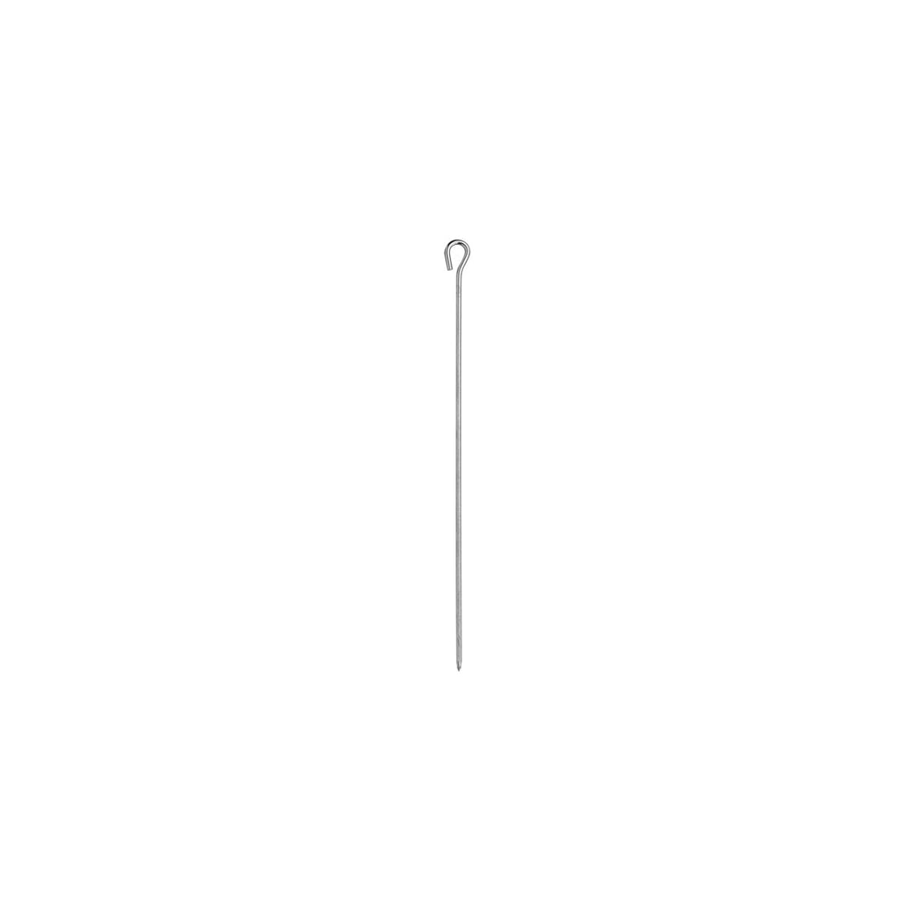 Inox Macel SKEWERS-Stainless Steel FLAT 250x3mm (x10 pcs)