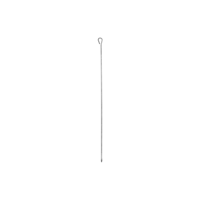Inox Macel SKEWERS-Stainless Steel FLAT 350x3mm (x10 pcs)