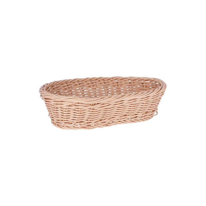 Chef Inox BREAD BASKET POLYPROPYLENE OVAL 250x175x60mm (x6 pcs)