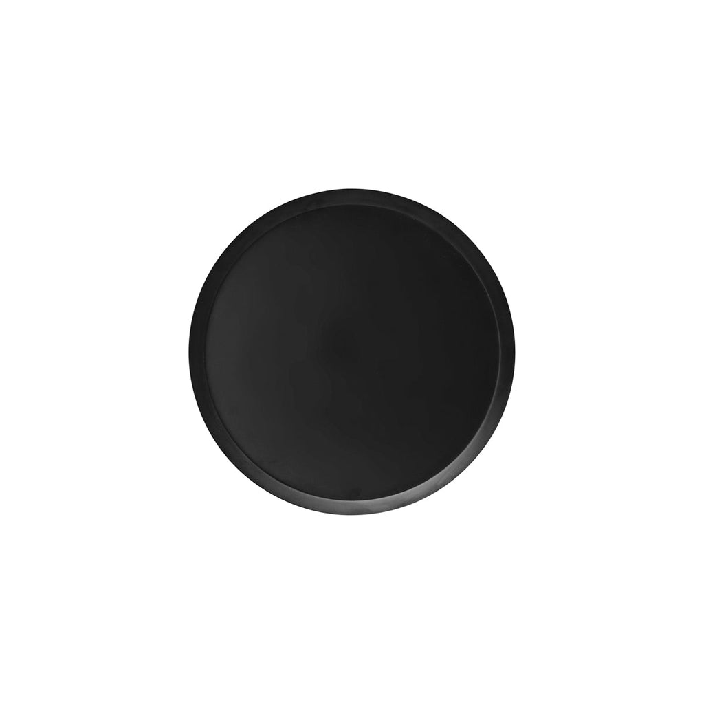 Chef Inox CAKE PLATE BLACK POLYCARBONATE 232x15mm