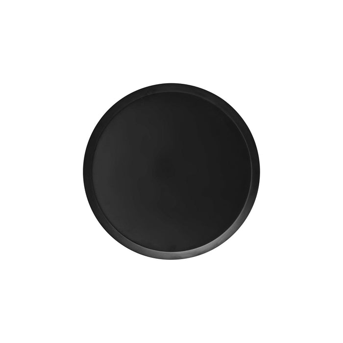 Chef Inox CAKE PLATE BLACK POLYCARBONATE 285x18mm