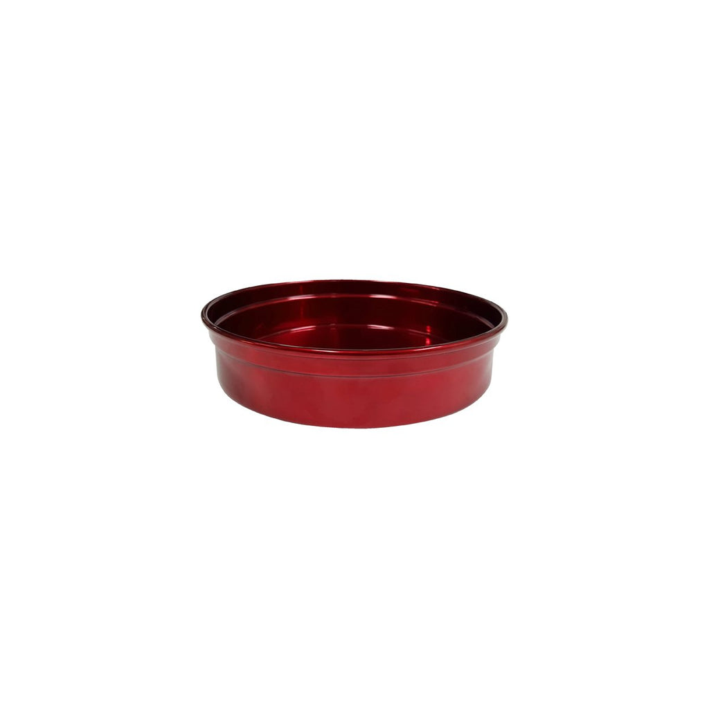 Chef Inox ROUND BAR TRAY-RED ALUM 240x50mm