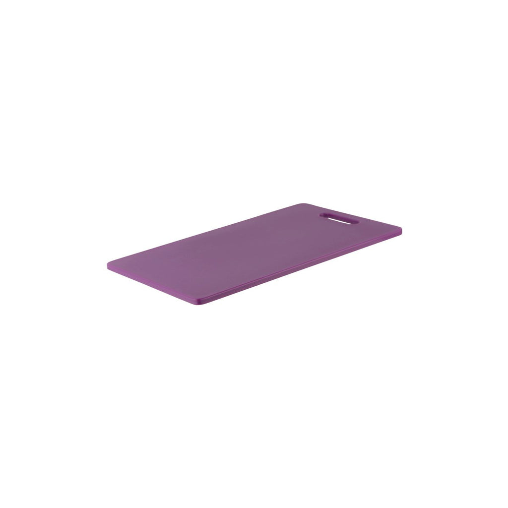 Chef Inox CUTTING BOARD-250x400x12mm PURPLE W/HDL