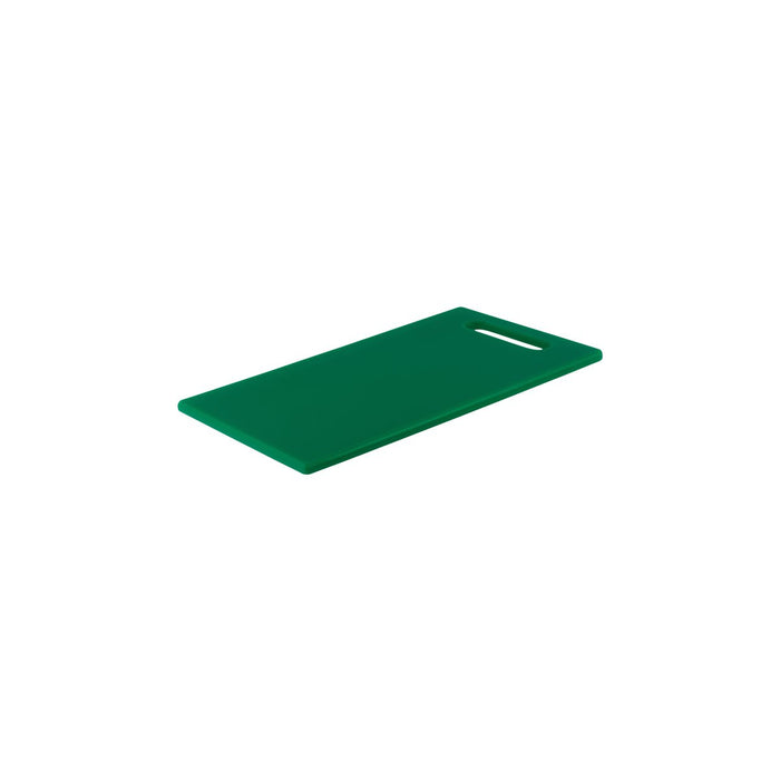 Chef Inox CUTTING BOARD-PP 250x400x13mm GREEN W/HDL