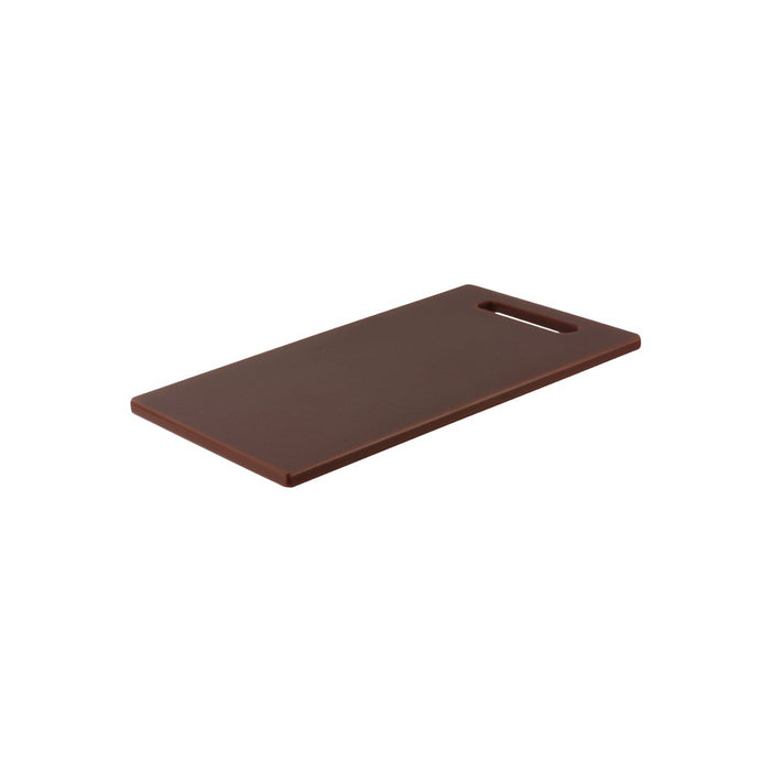 Chef Inox CUTTING BOARD-PP 300x450x12mm BROWN W/HDL
