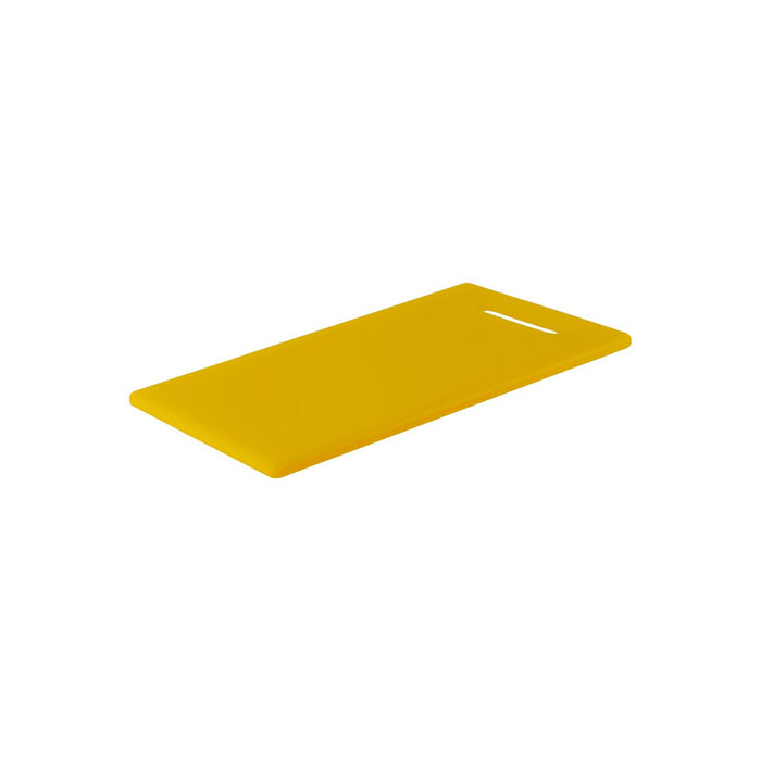 Chef Inox CUTTING BOARD-PP 300x450x12mm YELLOW W/HDL