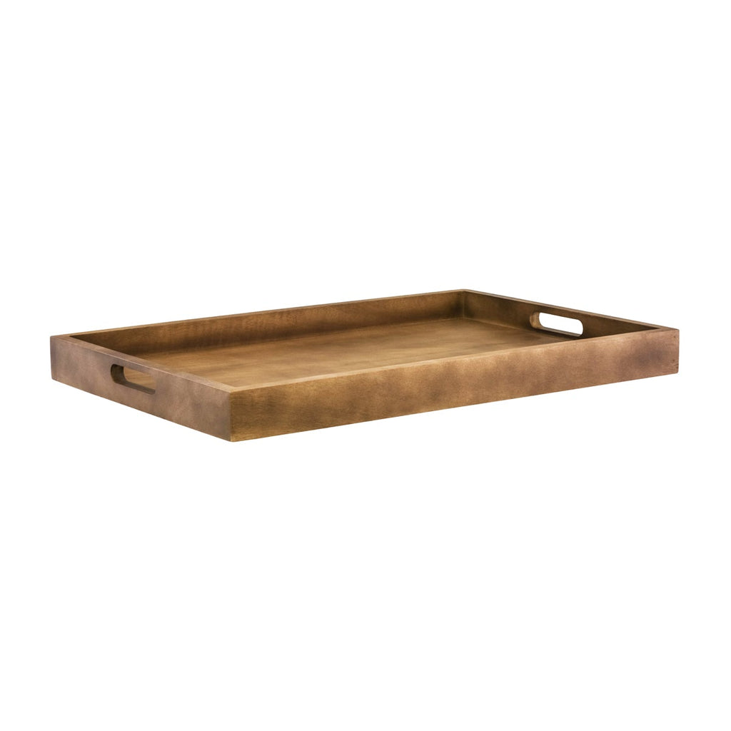 Chef Inox ROOM SERVICE TRAY LIGHT MANGOWOOD 620x400x50mm