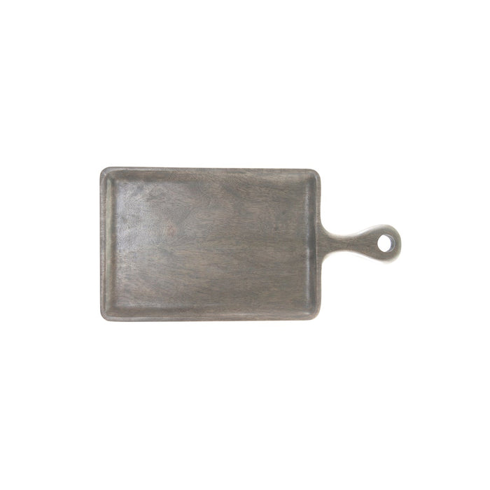 Chef Inox MANGOWOOD SERVING BOARD RECT w/HDL 360x180mm GREY