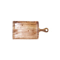 Chef Inox MANGOWOOD SERVING BOARD RECT w/HDL 260x360x180mmNATURAL
