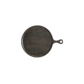 Chef Inox MANGOWOOD SERVING BOARD ROUND w/HDL 250x350x15mm DARK