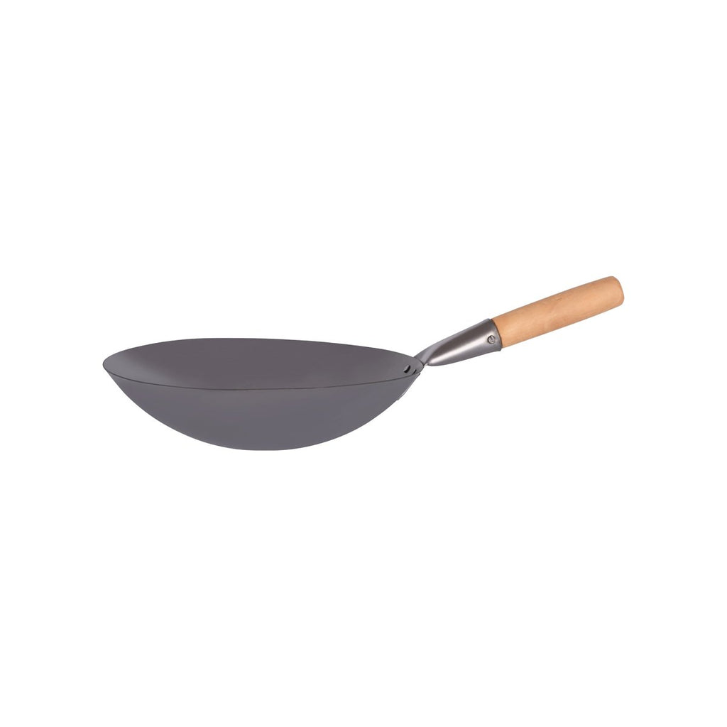 Chef Inox WOK-IRON 300mm WOOD HDL