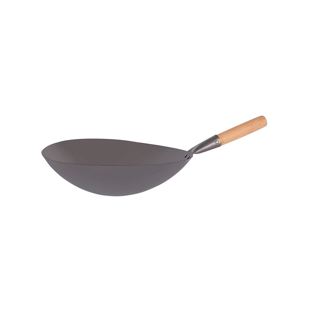 Chef Inox WOK-IRON 330mm WOOD HDL