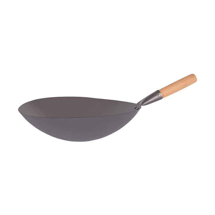 Chef Inox WOK-IRON 400mm WOOD HDL