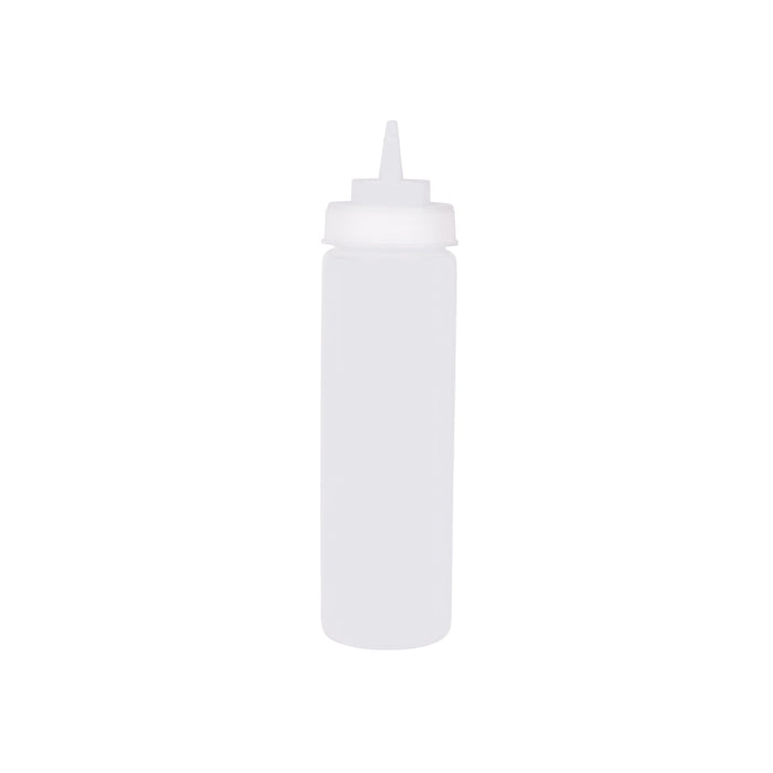 Chef Inox SQUEEZE BOTTLE -WIDE MOUTH 720ml/24oz CLEAR